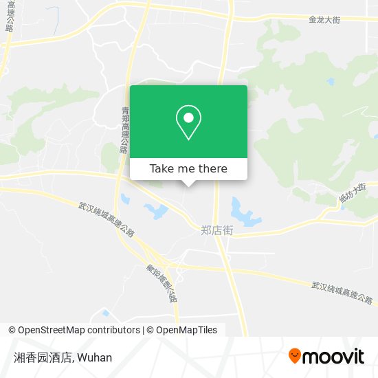 湘香园酒店 map