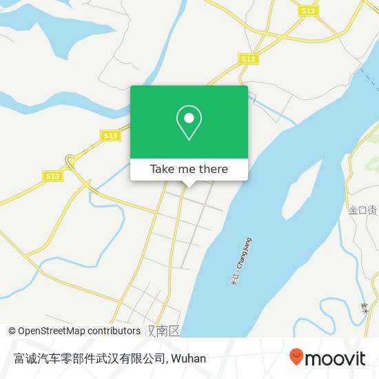 富诚汽车零部件武汉有限公司 map