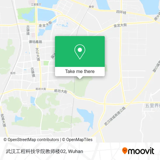 武汉工程科技学院教师楼02 map