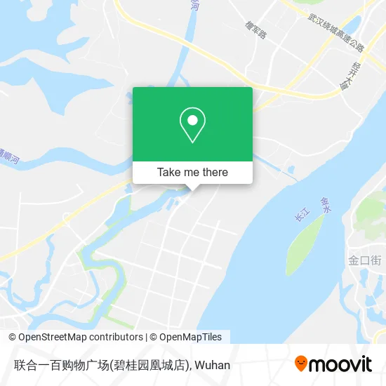 联合一百购物广场(碧桂园凰城店) map
