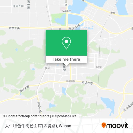大牛特色牛肉粉面馆(四贤路) map