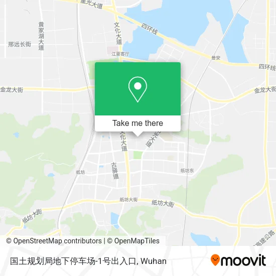 国土规划局地下停车场-1号出入口 map
