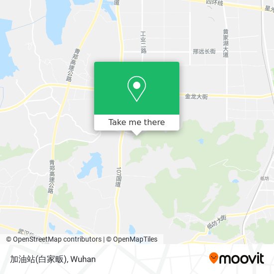 加油站(白家畈) map
