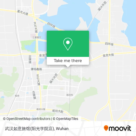 武汉如意旅馆(阳光学院店) map