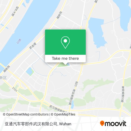 亚通汽车零部件武汉有限公司 map