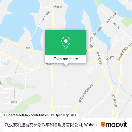 武汉安利捷雷克萨斯汽车销售服务有限公司 map