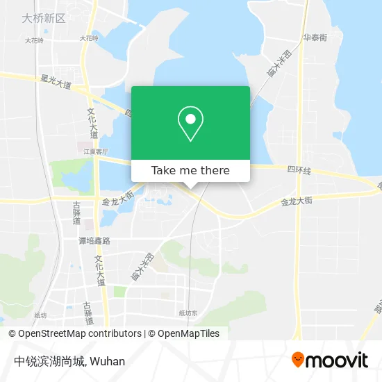 中锐滨湖尚城 map