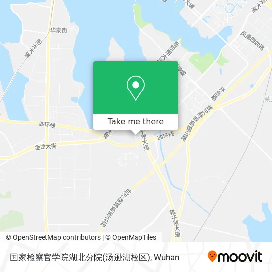 国家检察官学院湖北分院(汤逊湖校区) map