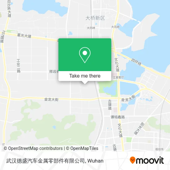 武汉德盛汽车金属零部件有限公司 map