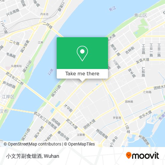 小文芳副食烟酒 map