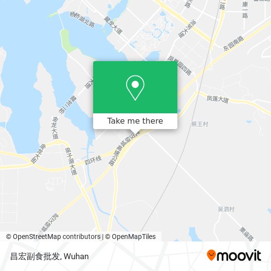 昌宏副食批发 map
