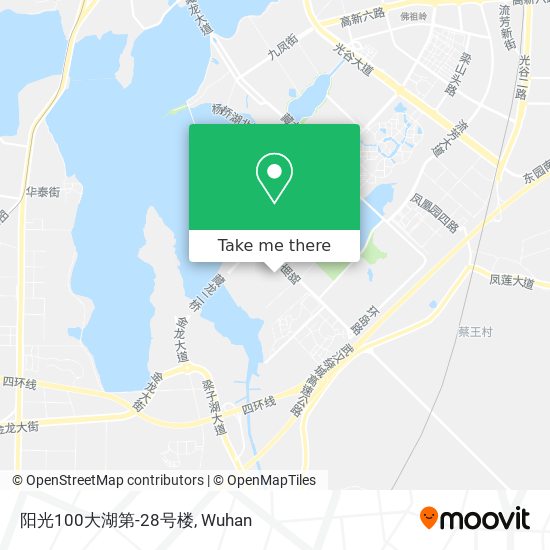 阳光100大湖第-28号楼 map