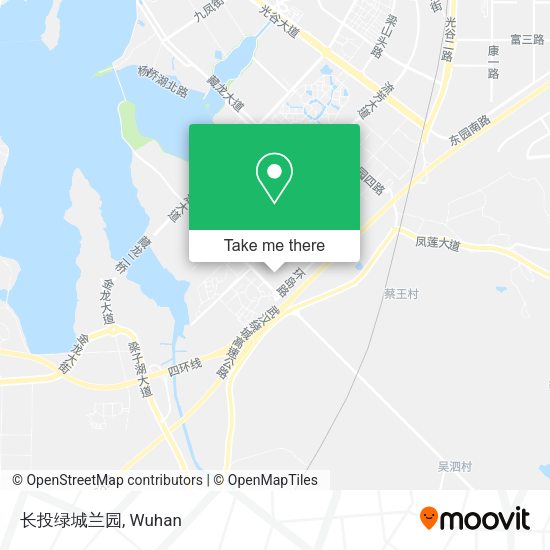 长投绿城兰园 map