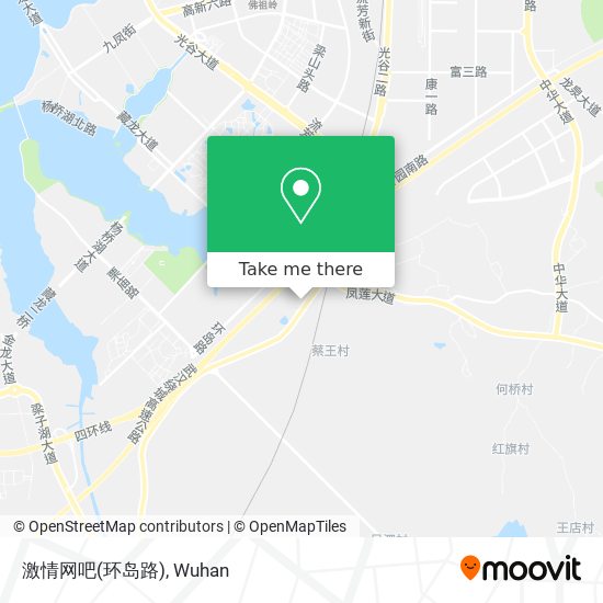 激情网吧(环岛路) map
