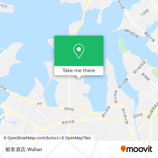 酷客酒店 map