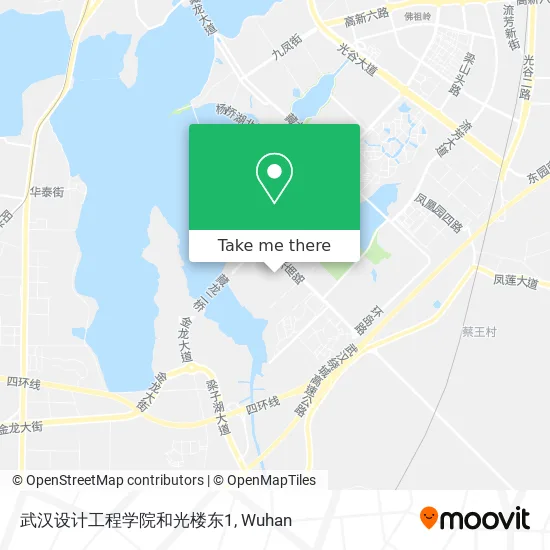 武汉设计工程学院和光楼东1 map