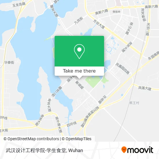 武汉设计工程学院-学生食堂 map