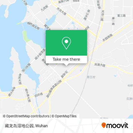 藏龙岛湿地公园 map