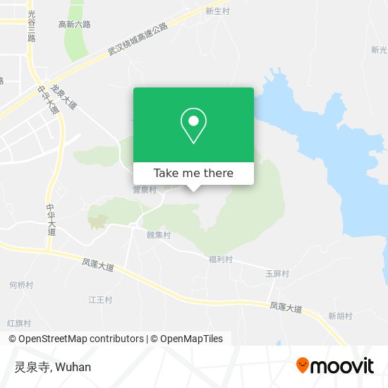 灵泉寺 map