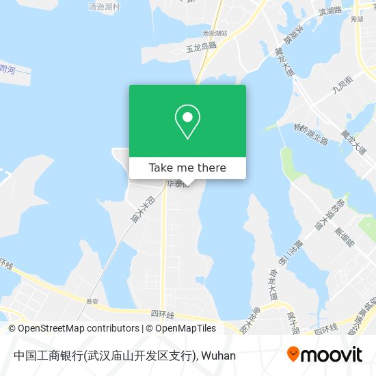 中国工商银行(武汉庙山开发区支行) map