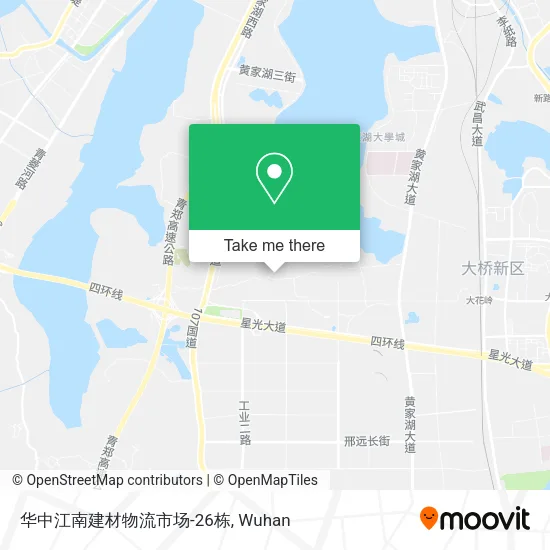 华中江南建材物流市场-26栋 map