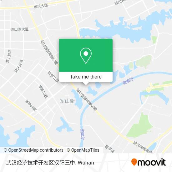 武汉经济技术开发区汉阳三中 map