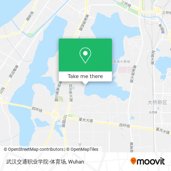 武汉交通职业学院-体育场 map