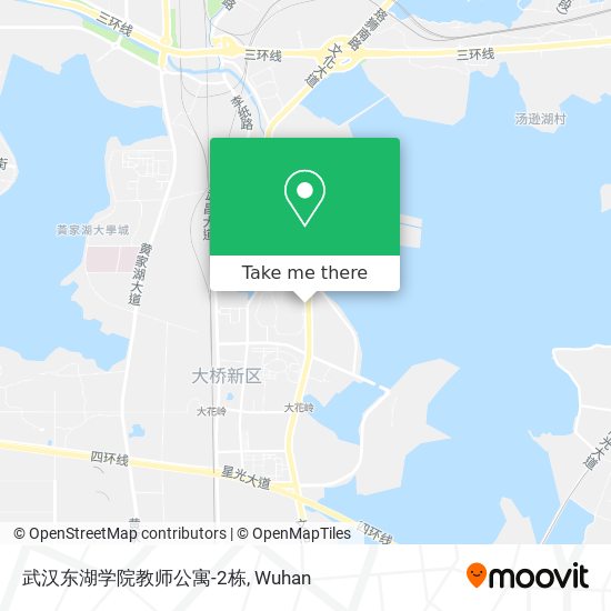武汉东湖学院教师公寓-2栋 map