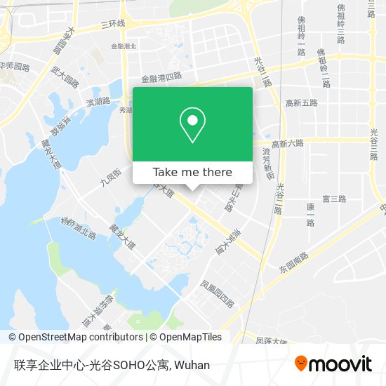 联享企业中心-光谷SOHO公寓 map