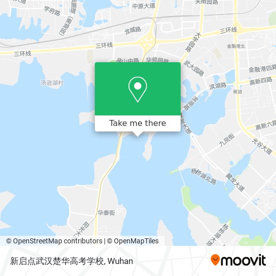 新启点武汉楚华高考学校 map