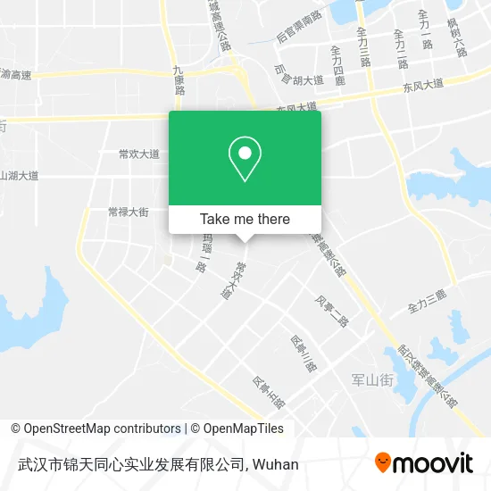 武汉市锦天同心实业发展有限公司 map