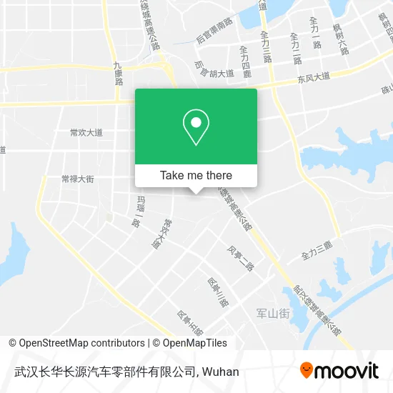 武汉长华长源汽车零部件有限公司 map