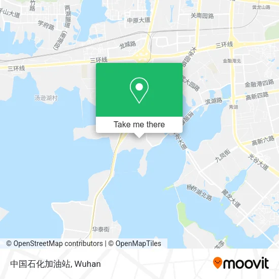 中国石化加油站 map