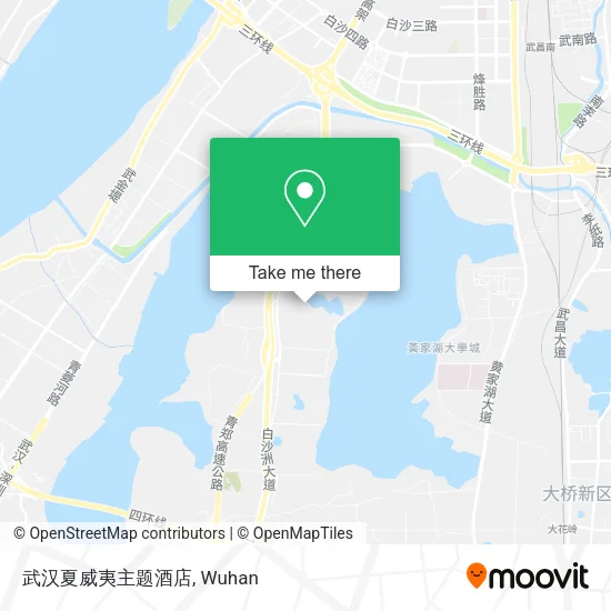 武汉夏威夷主题酒店 map