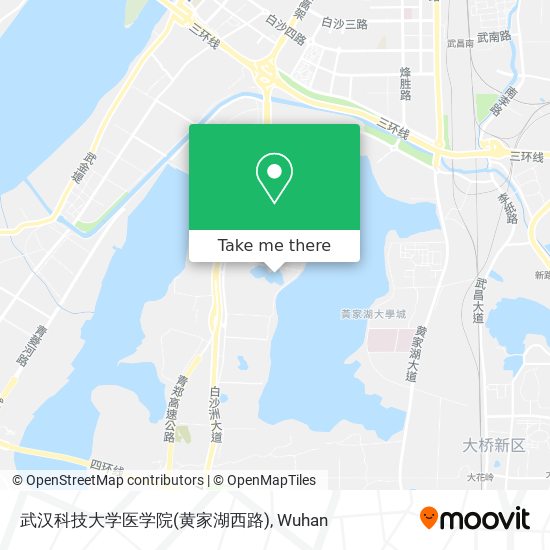 武汉科技大学医学院(黄家湖西路) map