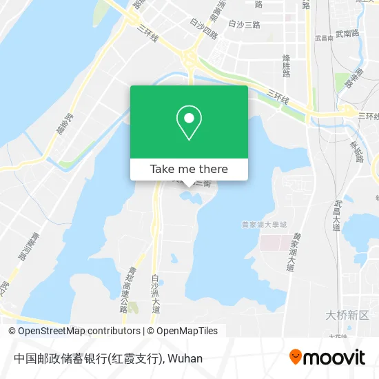 中国邮政储蓄银行(红霞支行) map