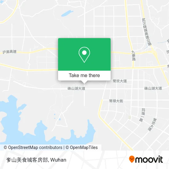 奓山美食城客房部 map