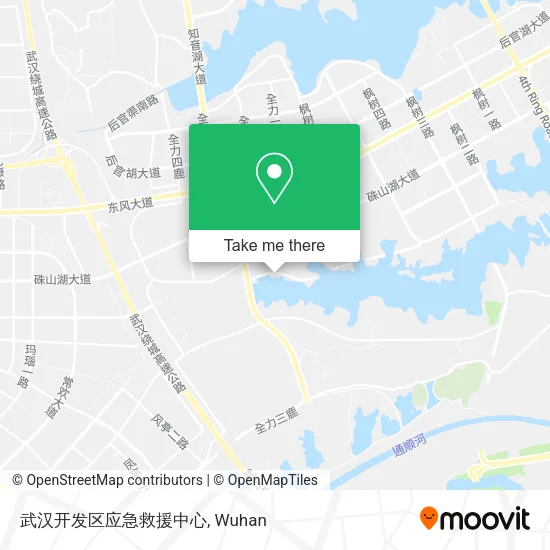 武汉开发区应急救援中心 map