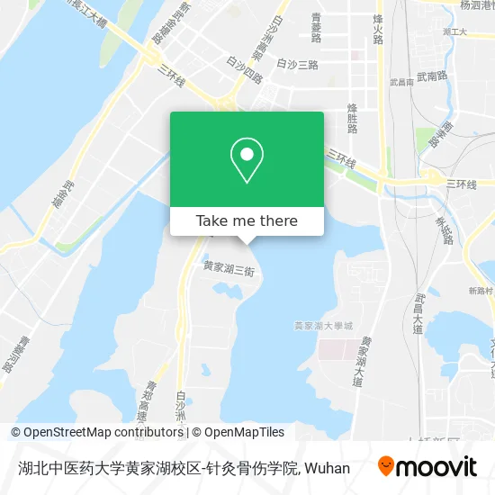 湖北中医药大学黄家湖校区-针灸骨伤学院 map