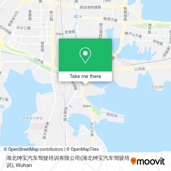 湖北绅宝汽车驾驶培训有限公司 map
