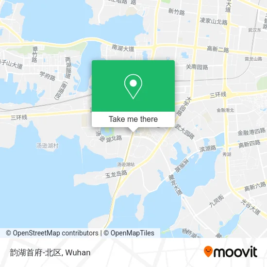 韵湖首府-北区 map