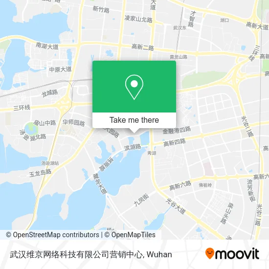 武汉维京网络科技有限公司营销中心 map
