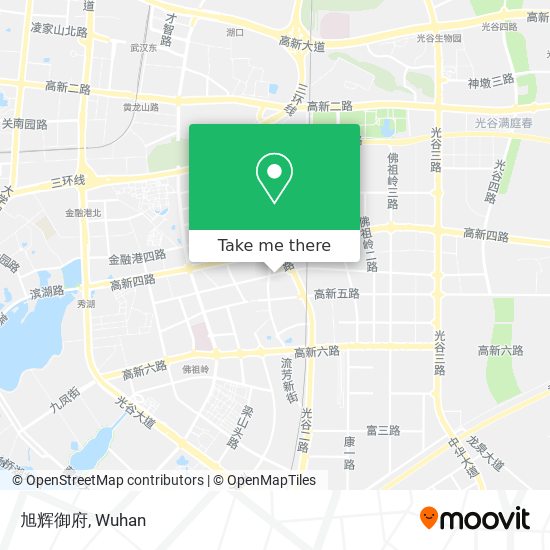 旭辉御府 map