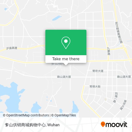 奓山供销商城购物中心 map