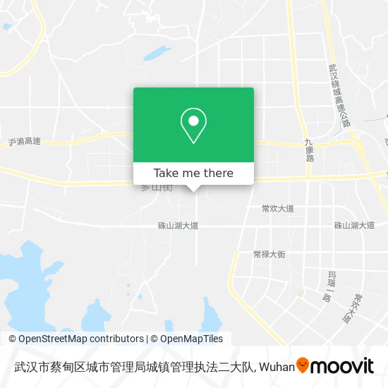 武汉市蔡甸区城市管理局城镇管理执法二大队 map