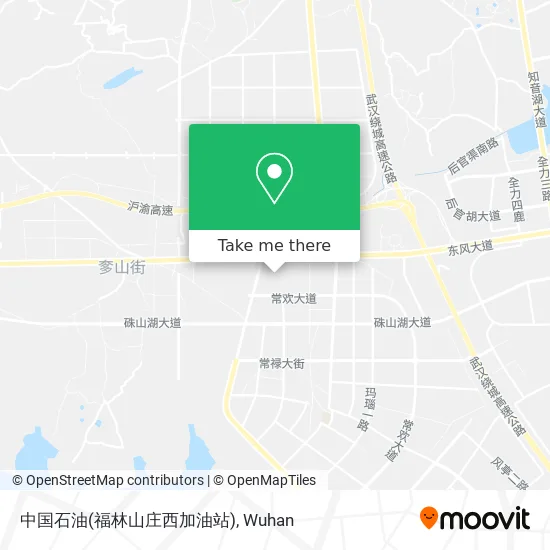 中国石油(福林山庄西加油站) map