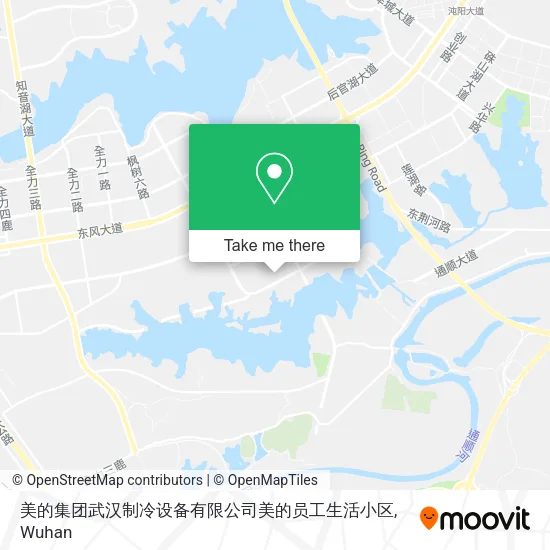 美的集团武汉制冷设备有限公司美的员工生活小区 map