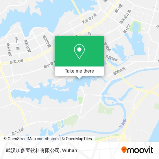 武汉加多宝饮料有限公司 map