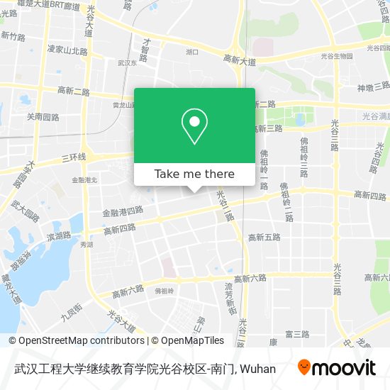 武汉工程大学继续教育学院光谷校区-南门 map