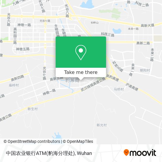 中国农业银行ATM(豹海分理处) map